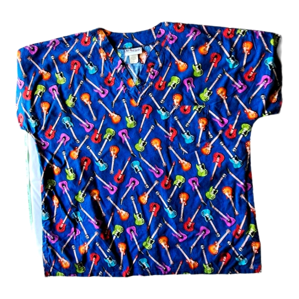 Mad About Scrubs Guitar Top